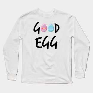 Good Egg (blk text) Long Sleeve T-Shirt